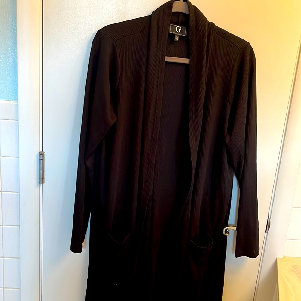 1 X black Sweater duster